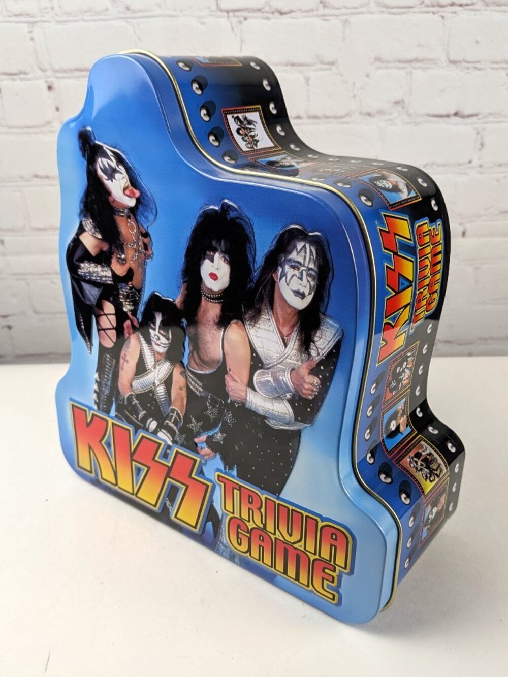 KISS Trivia Game Collectible Tin + Cards